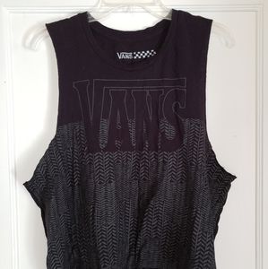 ❌SOLD❌Vans Cutoff Style Crop Top Size XL